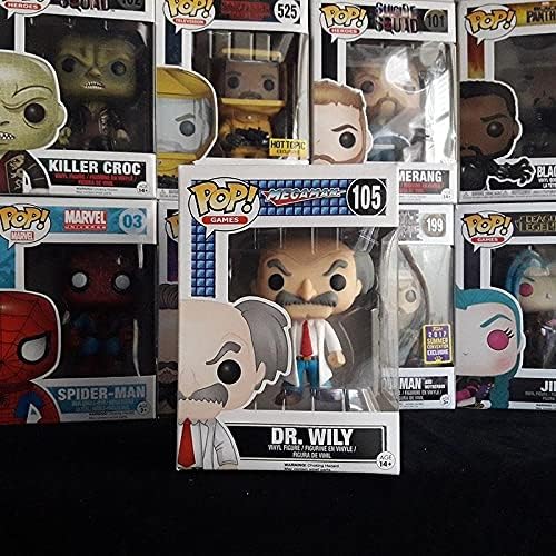 Funko POP Games: Mega Man - Dr. Wily Action Figure