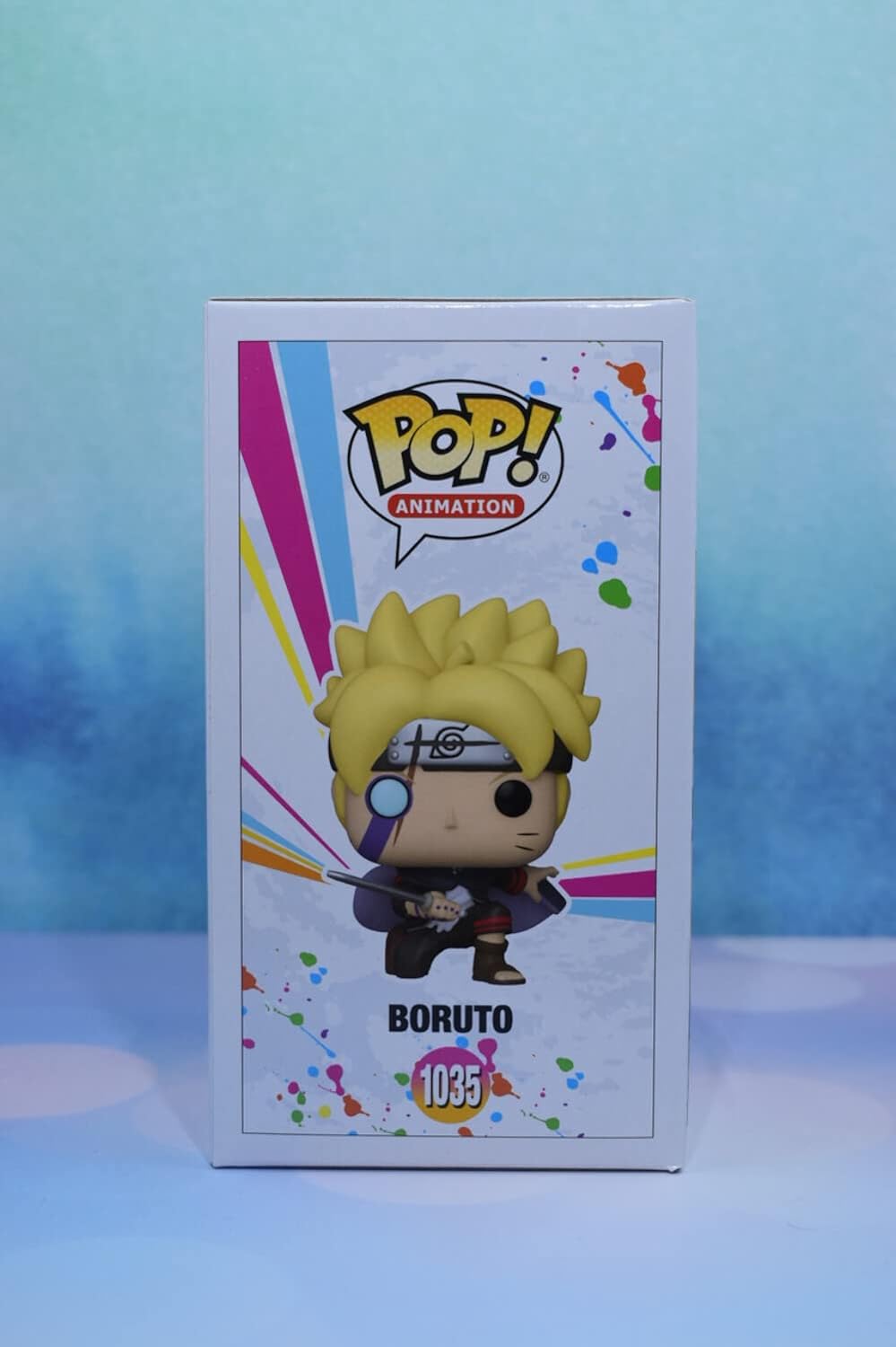 Funko Pop! Animation: Boruto The Next Generation - Boruto with Marks (Karma) GITD Figure (Entertainment Earth Exclusive)