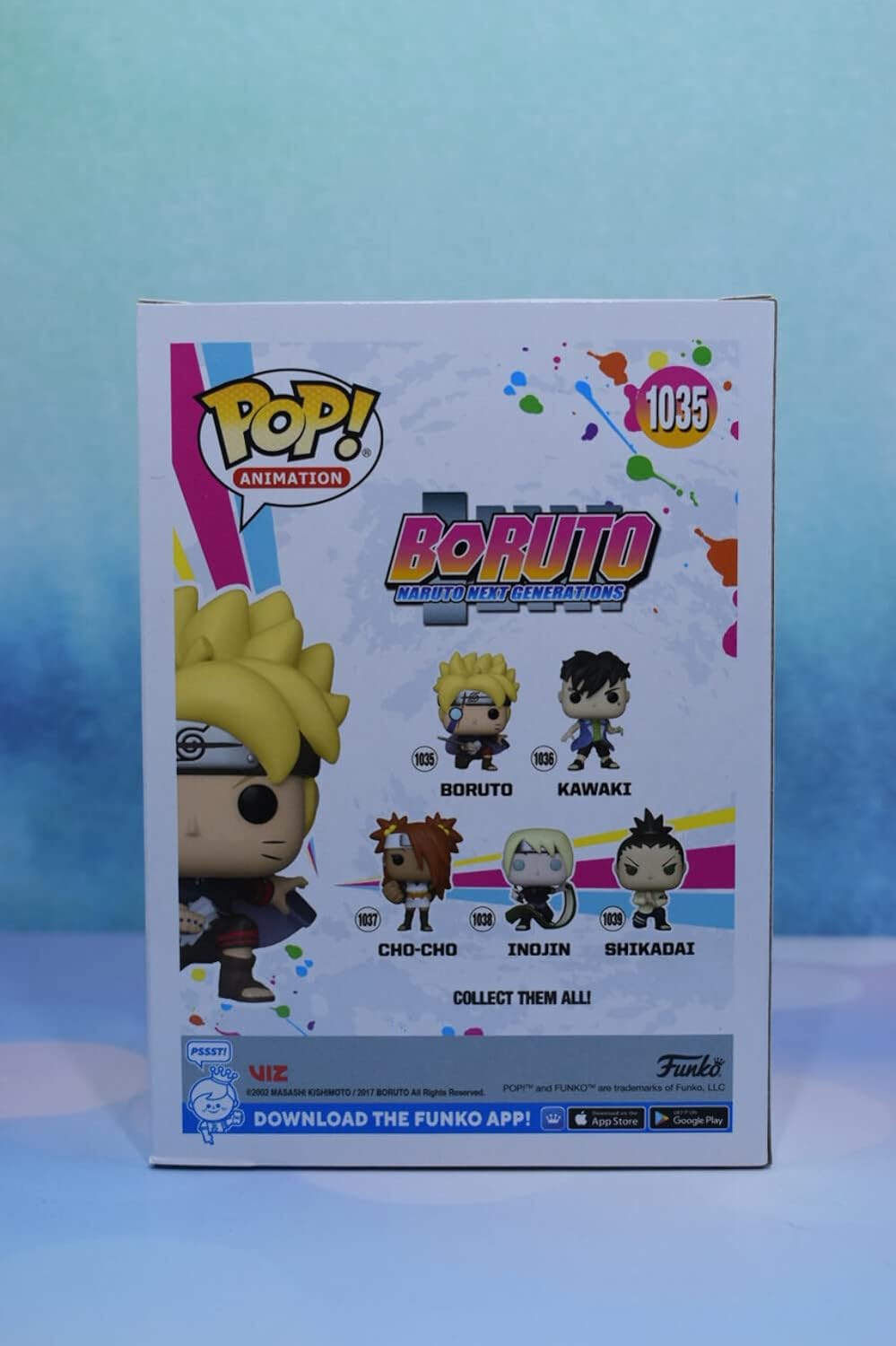 Funko Pop! Animation: Boruto The Next Generation - Boruto with Marks (Karma) GITD Figure (Entertainment Earth Exclusive)
