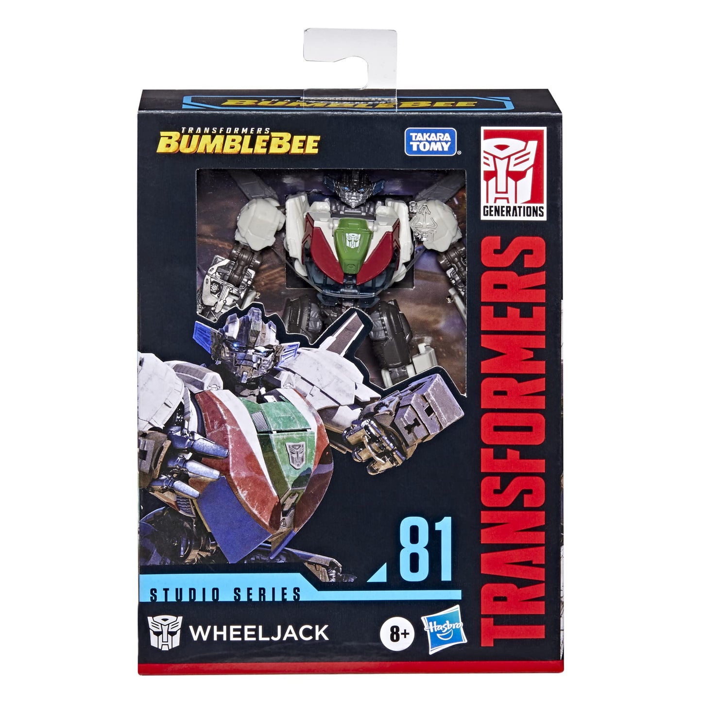 Transformers Toys Studio Series 81 Deluxe Class Bumblebee Wheeljack Action Figure - Ages 8 and Up, 4.5-inch