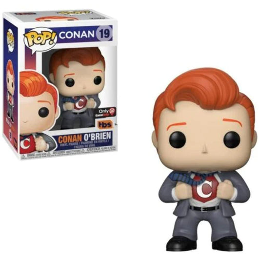 Funko Pop! Conan O'Brien Going Clark Kent Super Suit Exclusive Vinyl Figure