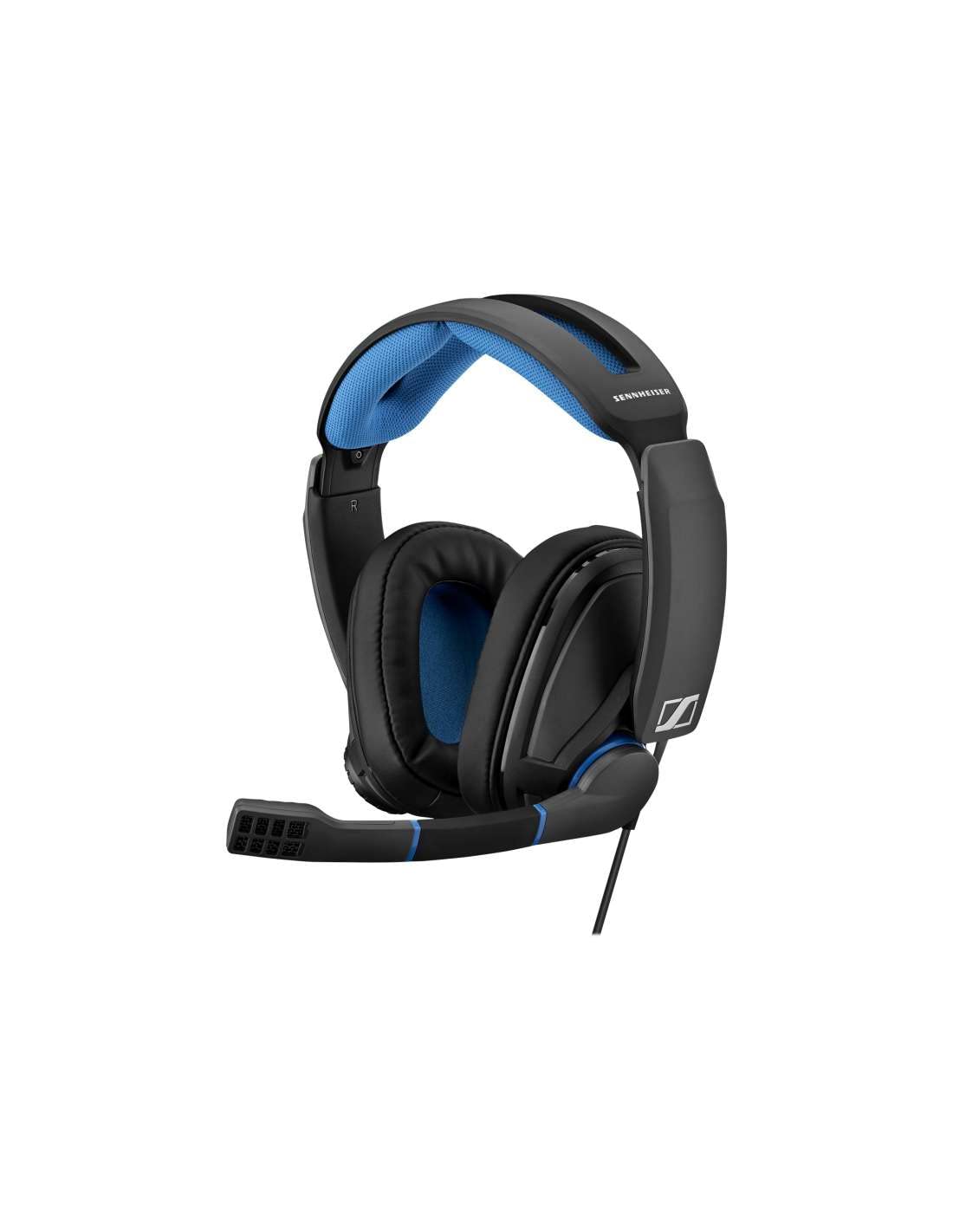 EPOS Sennheiser GSP 300 Gaming Headset with Noise-Cancelling Mic, Flip-to-Mute, Comfortable Memory Foam Ear Pads, Headphones for PC, Mac, Xbox One, PS4, Nintendo Switch, and Smartphone compatible.