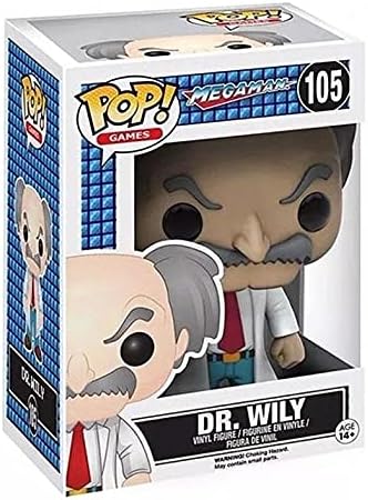 Funko POP Games: Mega Man - Dr. Wily Action Figure