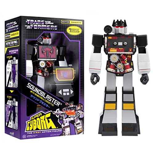 Super7 Transformers Bumblebee (G1 Full Color) 10 in Super Cyborg Figure