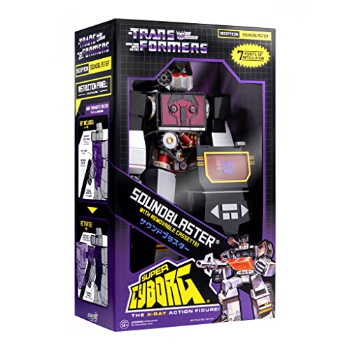 Super7 Transformers Bumblebee (G1 Full Color) 10 in Super Cyborg Figure