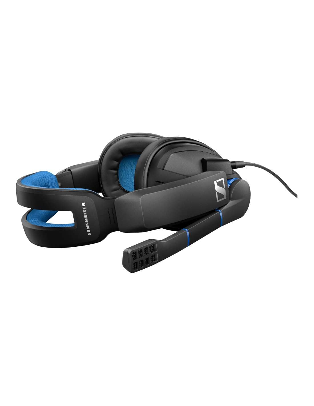 EPOS Sennheiser GSP 300 Gaming Headset with Noise-Cancelling Mic, Flip-to-Mute, Comfortable Memory Foam Ear Pads, Headphones for PC, Mac, Xbox One, PS4, Nintendo Switch, and Smartphone compatible.
