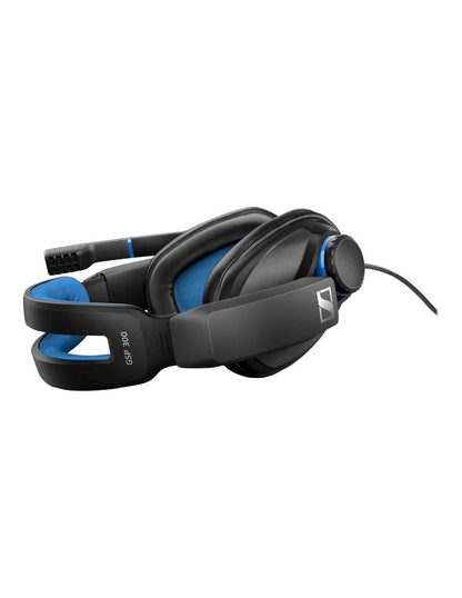 EPOS Sennheiser GSP 300 Gaming Headset with Noise-Cancelling Mic, Flip-to-Mute, Comfortable Memory Foam Ear Pads, Headphones for PC, Mac, Xbox One, PS4, Nintendo Switch, and Smartphone compatible.
