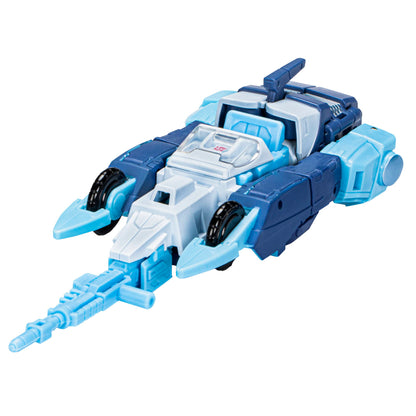 Transformers Legacy Velocitron 5 Inch Action Figure Deluxe Class Exclusive - Blurr