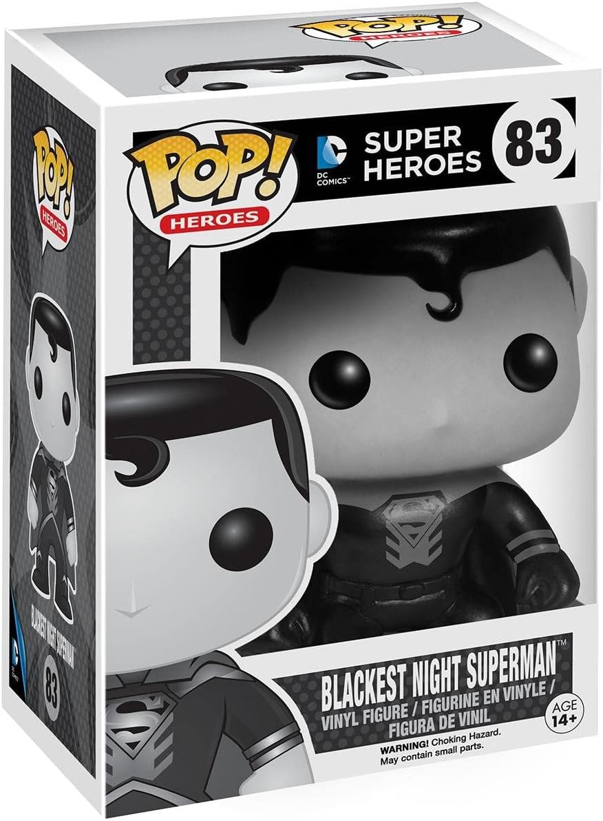 Funko Pop! Heroes: DC Super Heroes - Blackest Night Superman #83 - [GameStop Exclusive!]