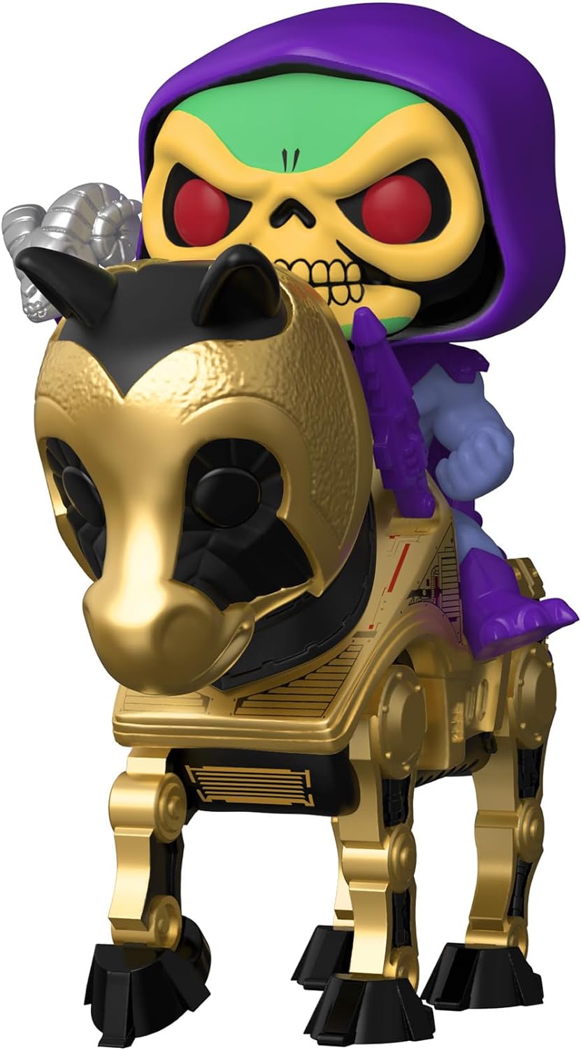 Funko POP Rides Retro Toys: Master's of The Universe - Skeletor with Night Stalker,Multicolor,56201