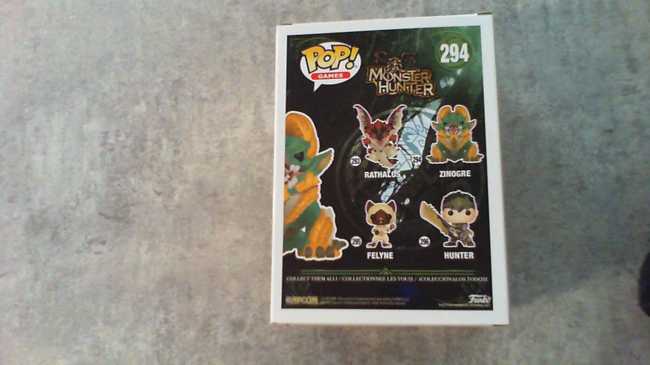 Funko Pop! Games: Monster Hunter - Zinogre Collectible Figure