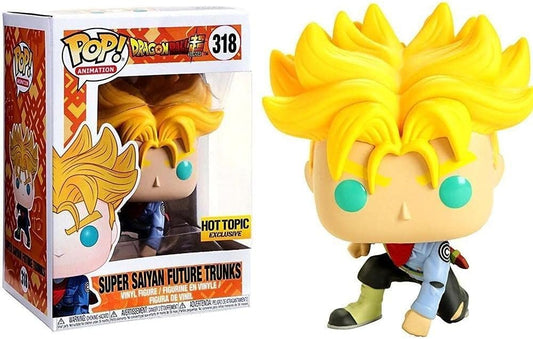 Funko - Dragon Ball Super Saiyan Future Trunks Exclusive Figurine, Multicoloured, 24814