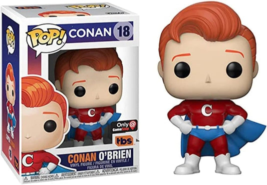 Funko Pop! Conan O'Brien Superhero Exclusive Vinyl Figure