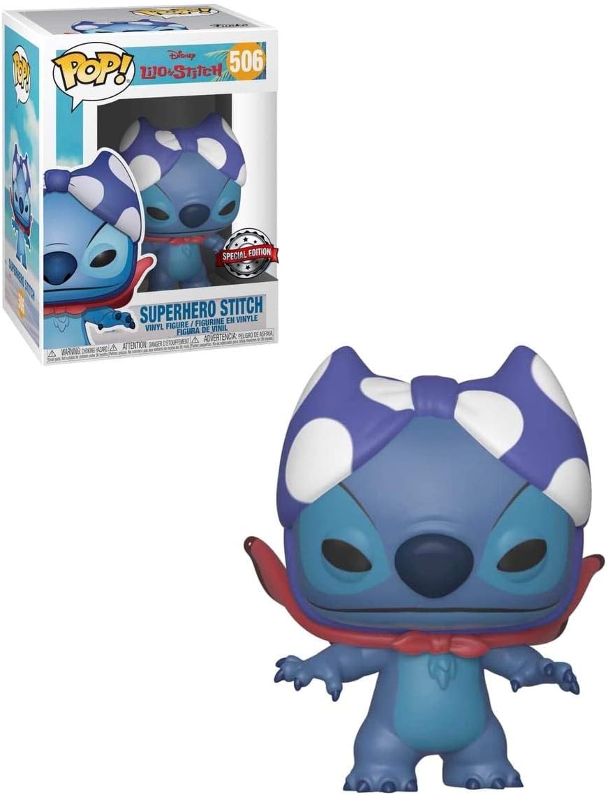 Funko POP Disney: Lilo & Stitch - Superhero Stitch Vinyl Figure