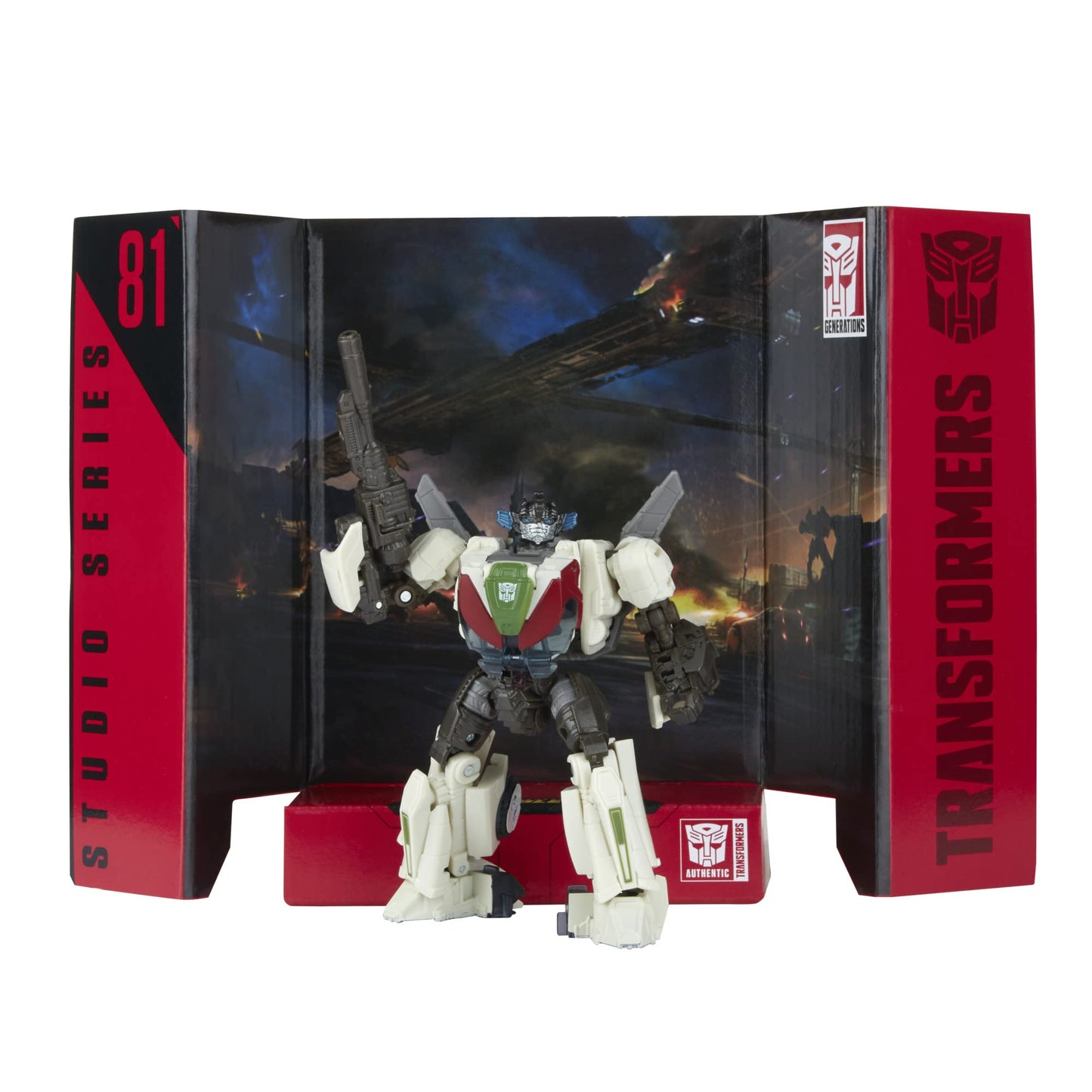 Transformers Toys Studio Series 81 Deluxe Class Bumblebee Wheeljack Action Figure - Ages 8 and Up, 4.5-inch
