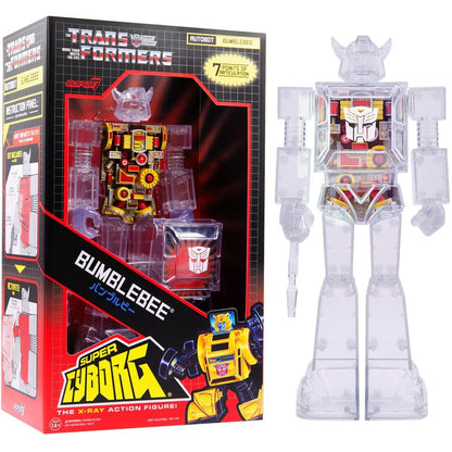 Super7 Transformers Bumblebee (G1 Full Color) 10 in Super Cyborg Figure
