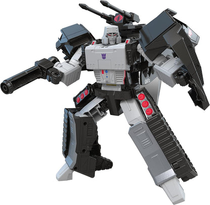 Transformers Generations Collaborative: G.I. Joe Mash-Up, Megatron H.I.S.S. Tank with Cobra Baroness Figure, Ages 8 and Up