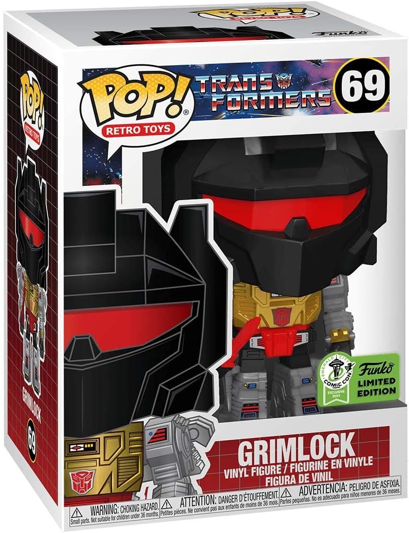 Funko POP! Retro Toys #69 - Grimlock 2021 ECCC Shared Exclusive