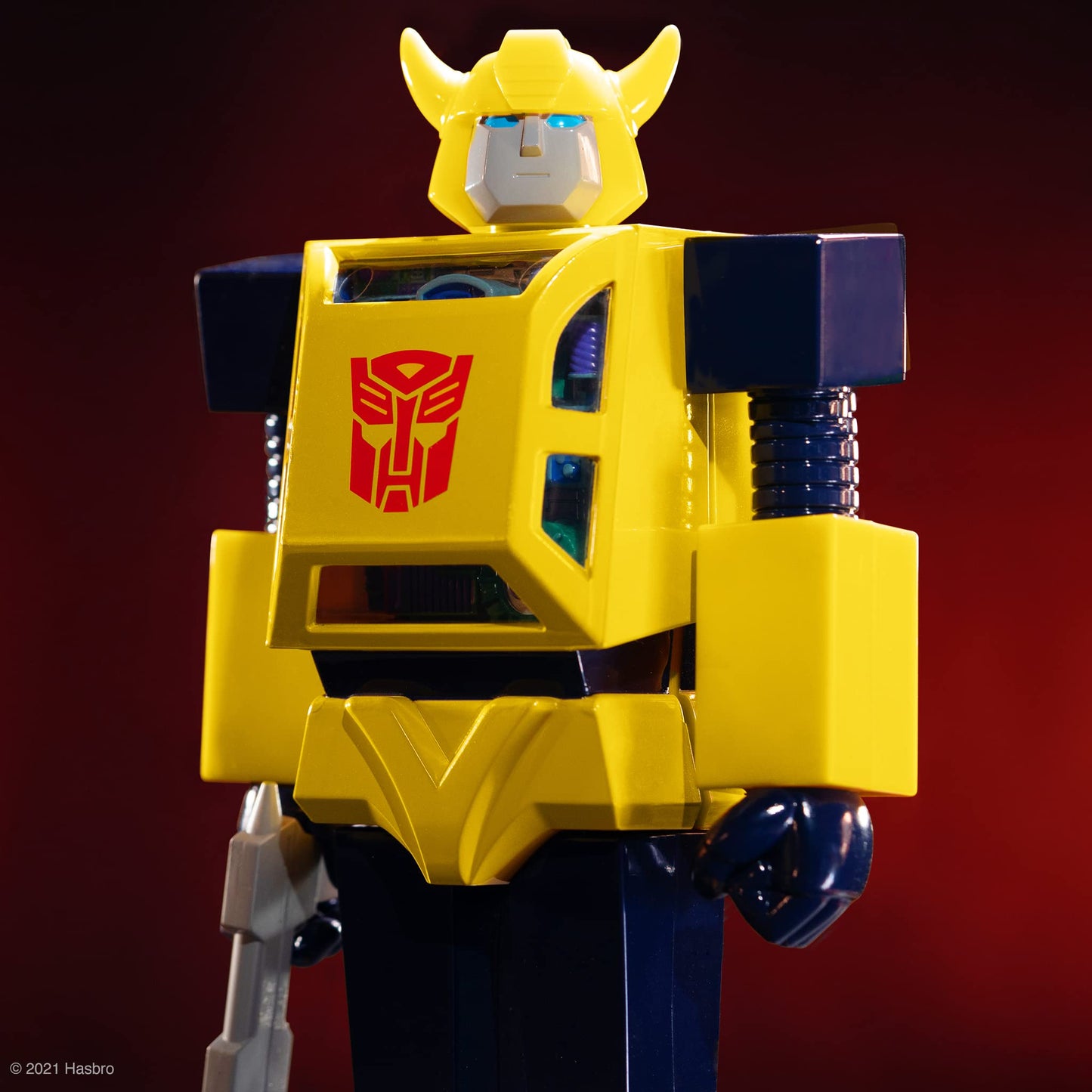 Super7 Transformers Bumblebee (G1 Full Color) 10 in Super Cyborg Figure