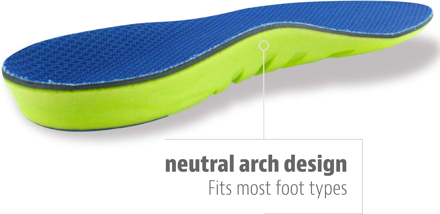 Sof Sole Insoles Women's ATHLETE Performance Full-Length Gel Shoe Insert