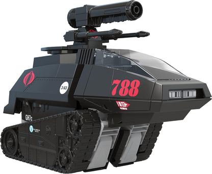 Transformers Generations Collaborative: G.I. Joe Mash-Up, Megatron H.I.S.S. Tank with Cobra Baroness Figure, Ages 8 and Up
