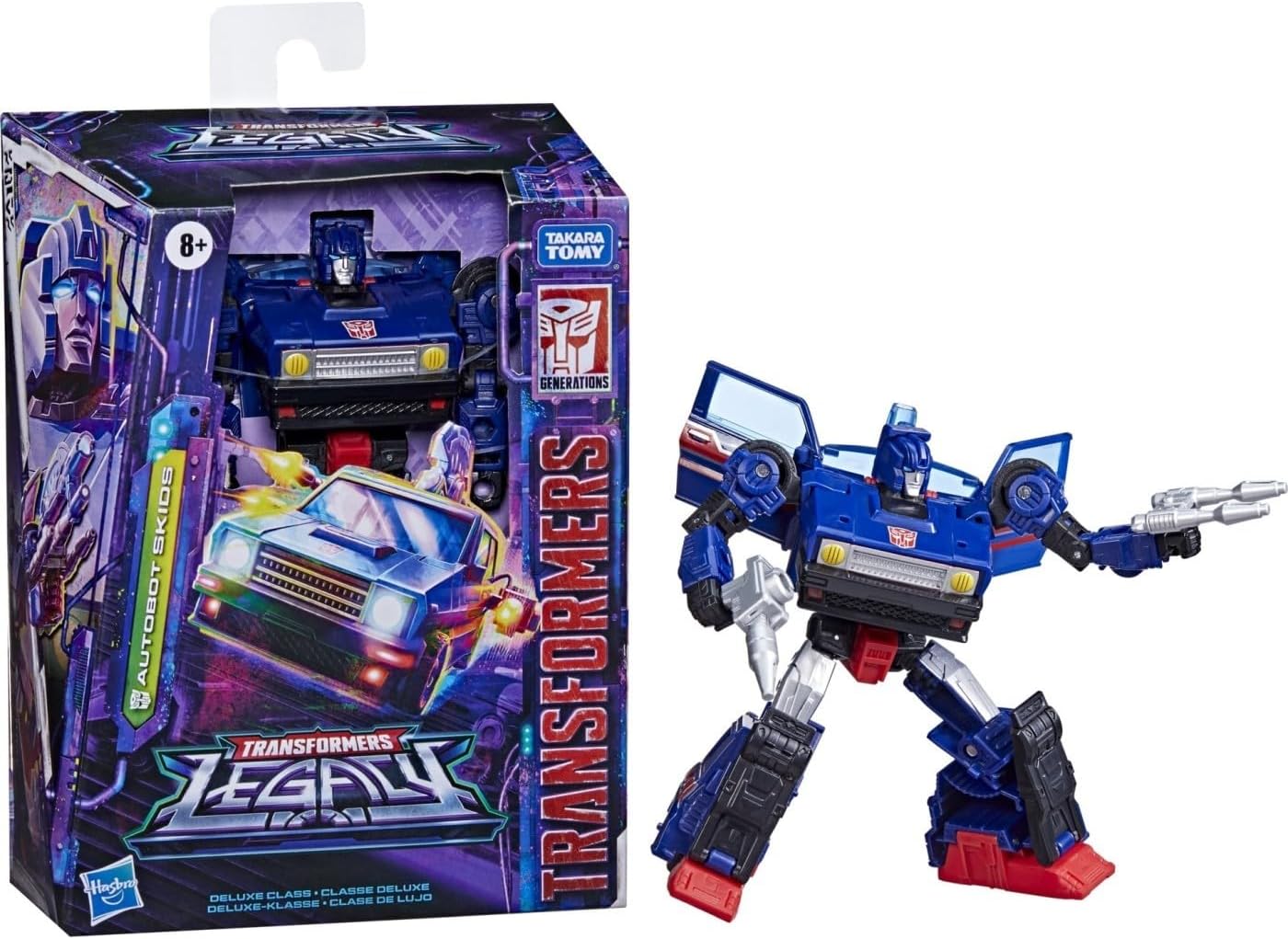 Transformers Toys Generations Legacy Deluxe Autobot Skids Action Figure - Kids Ages 8 and Up, 5.5-inch