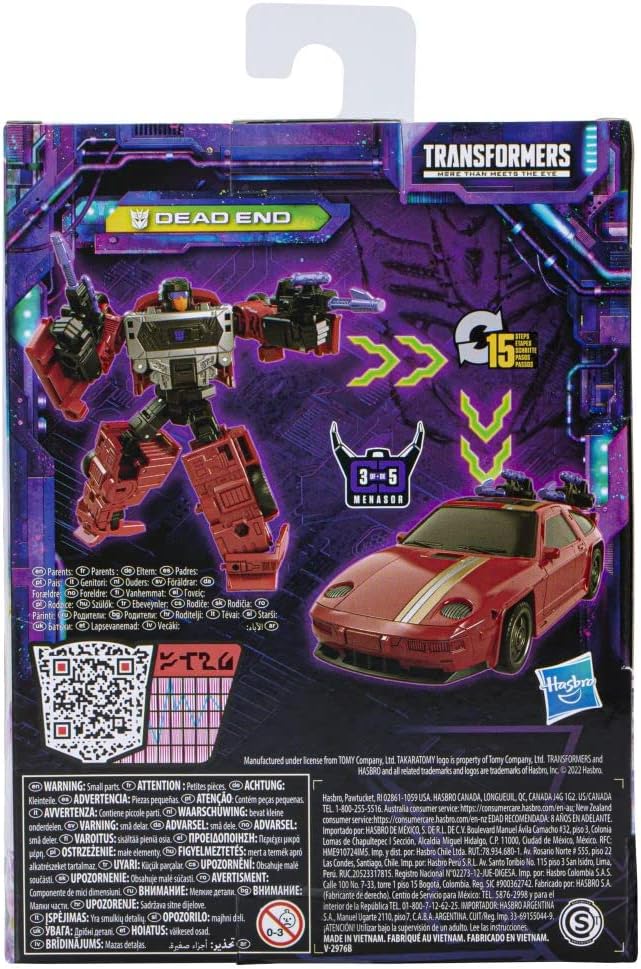 Transformers Toys Generations Legacy Deluxe Dead End Action Figure - Kids Ages 8 and Up, 5.5-inch