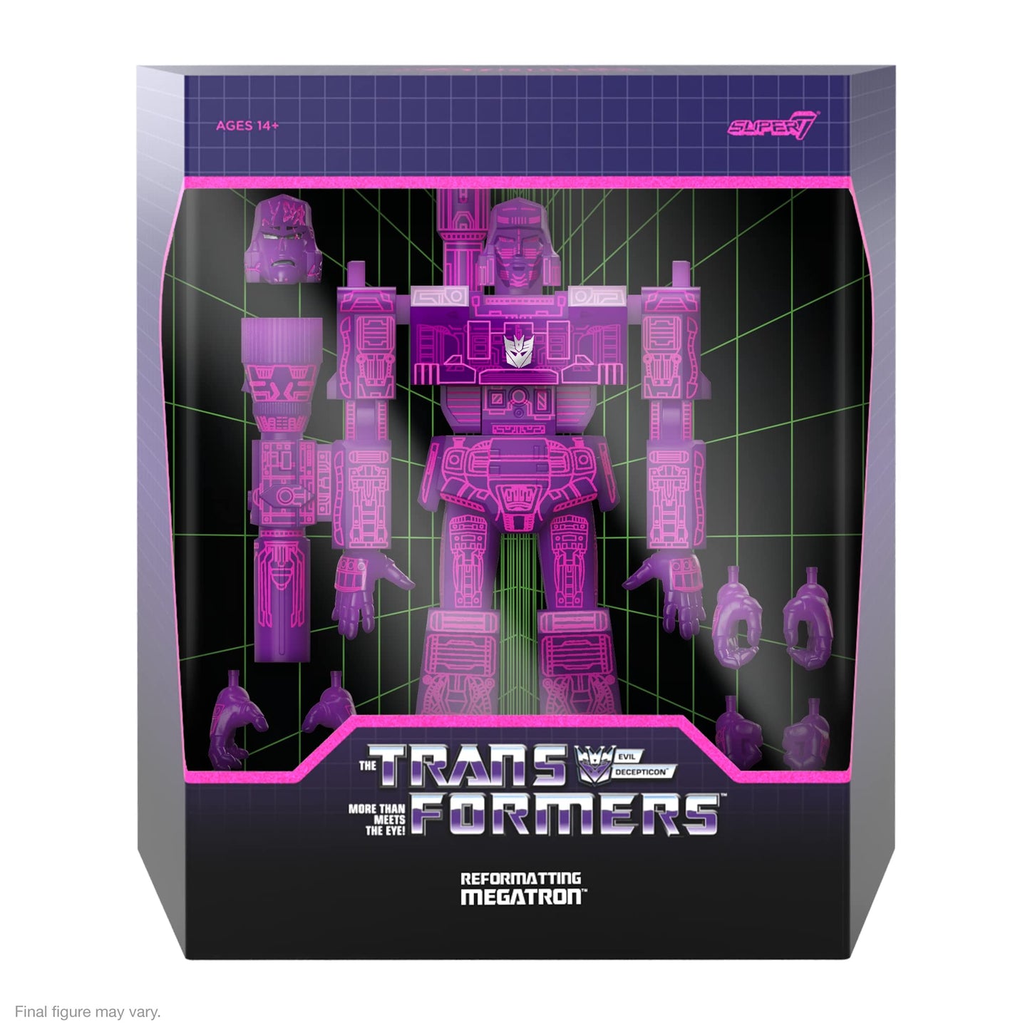 Super7 Transformers Bumblebee (G1 Full Color) 10 in Super Cyborg Figure
