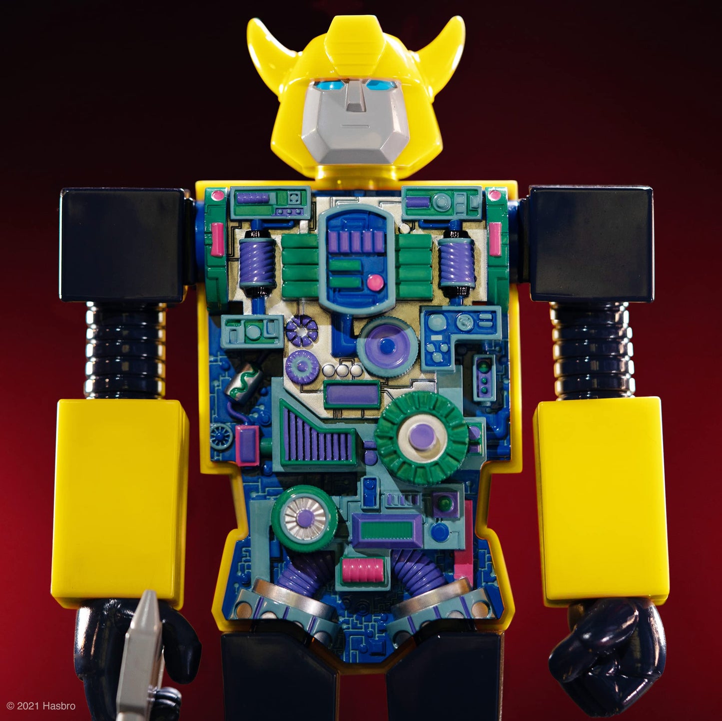 Super7 Transformers Bumblebee (G1 Full Color) 10 in Super Cyborg Figure