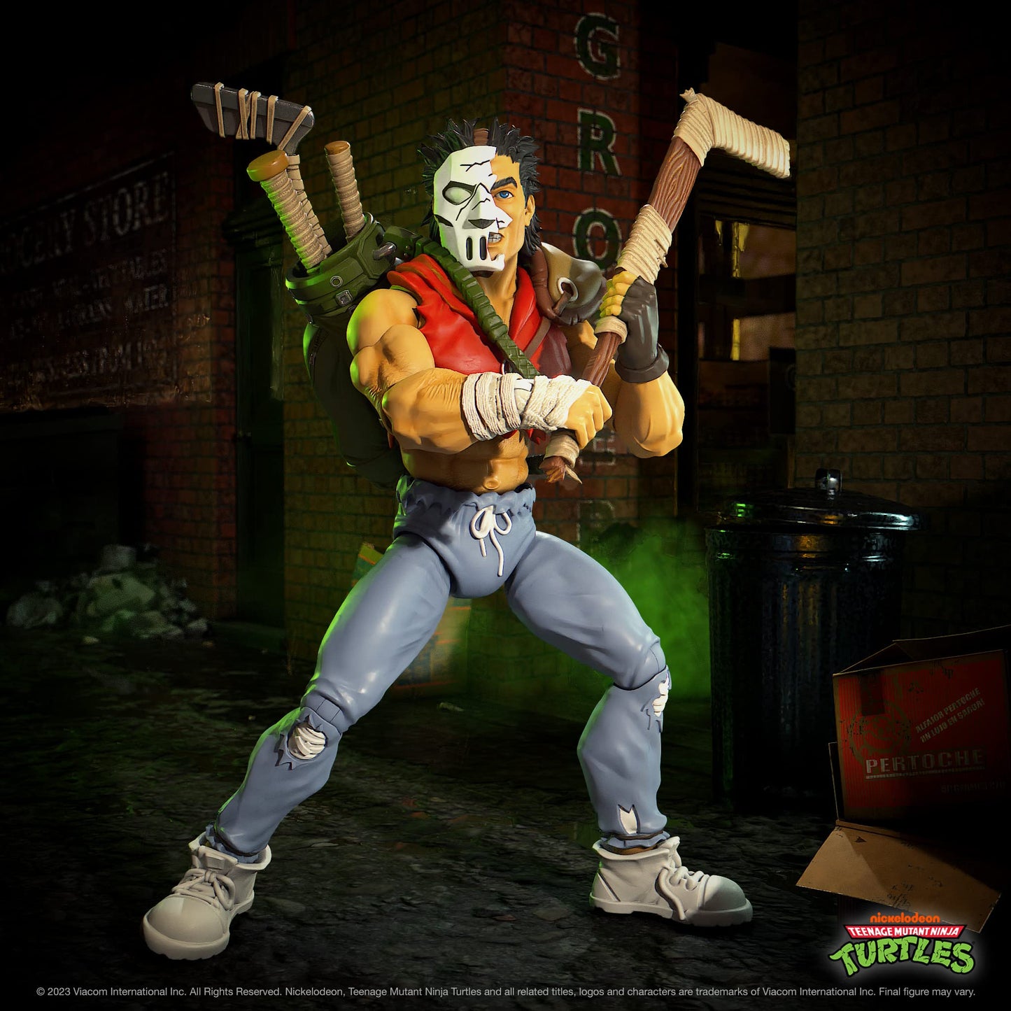 Super7 Teenage Mutant Ninja Turtles Casey Jones - ULTIMATES! 7 in Scale Action Figure