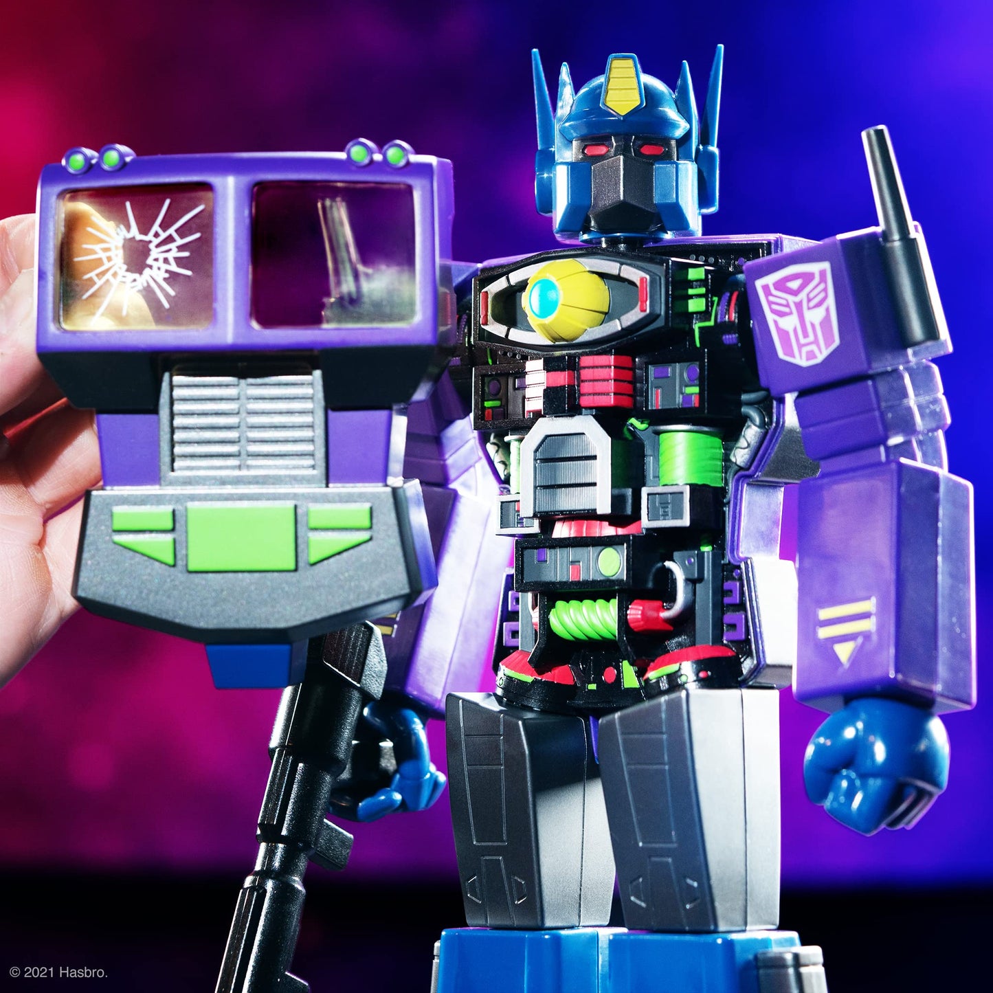 Super7 Transformers Bumblebee (G1 Full Color) 10 in Super Cyborg Figure