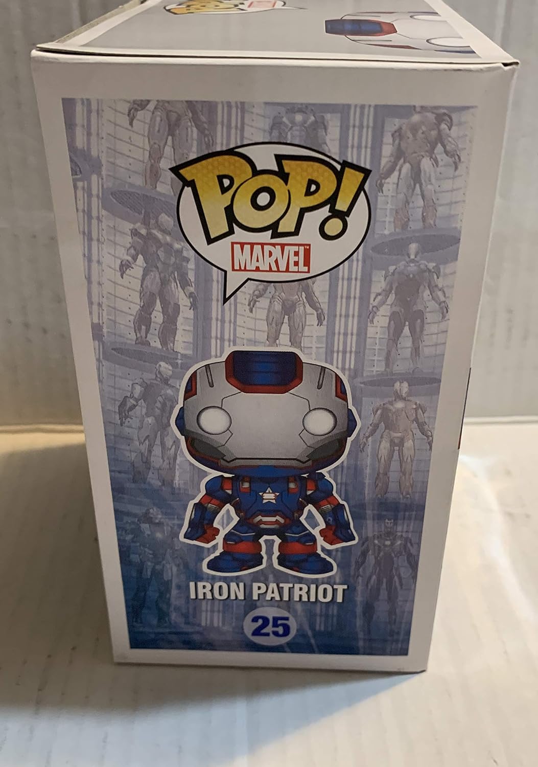 Funko POP Marvel Iron Man Movie 3 Iron Patriot Action Figure