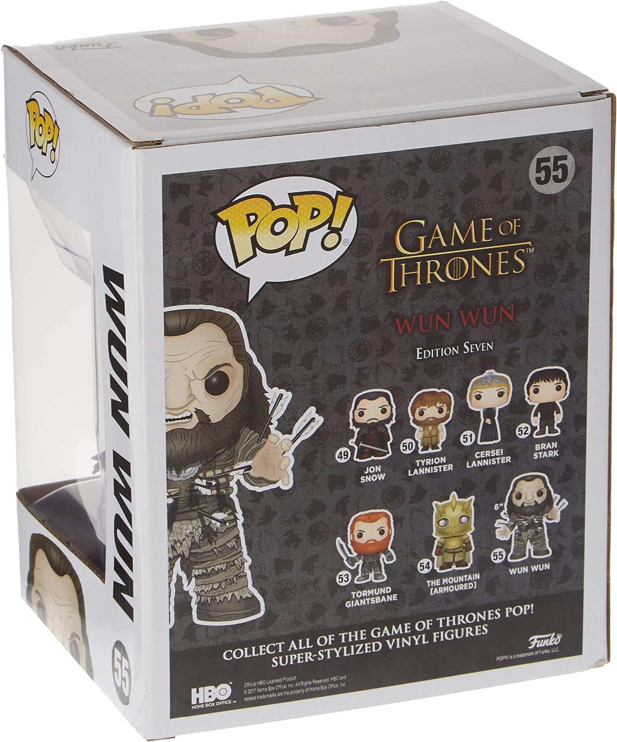 Funko Pop Game of Thrones: GOT - WUN W/Arrows - 6" Toy Figure