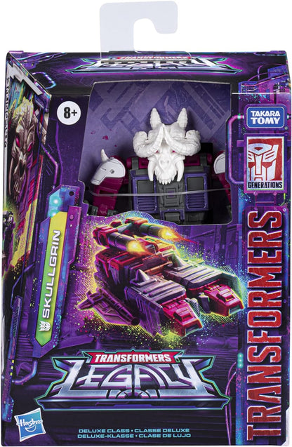Transformers Toys Generations Legacy Deluxe Skullgrin Action Figure - Kids Ages 8 and Up, 5.5-inch