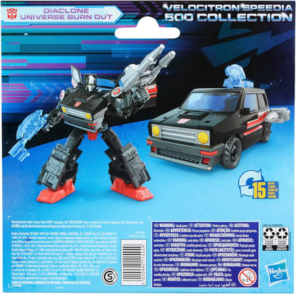 Transformers Legacy Velocitron 5 Inch Action Figure Deluxe Class Exclusive - Burn Out