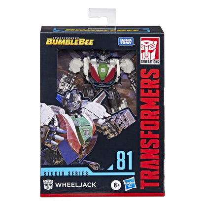 Transformers Toys Studio Series 81 Deluxe Class Bumblebee Wheeljack Action Figure - Ages 8 and Up, 4.5-inch