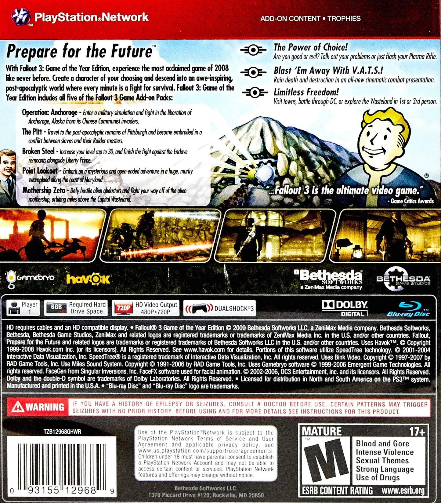 Fallout 3 - Playstation 3