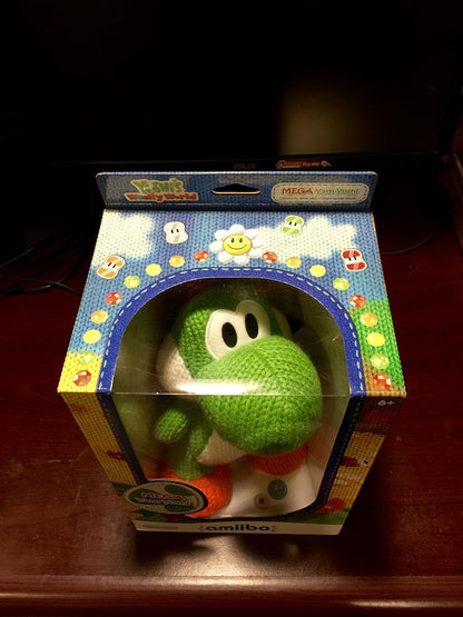 Mega Yarn Yoshi Amiibo - American Version