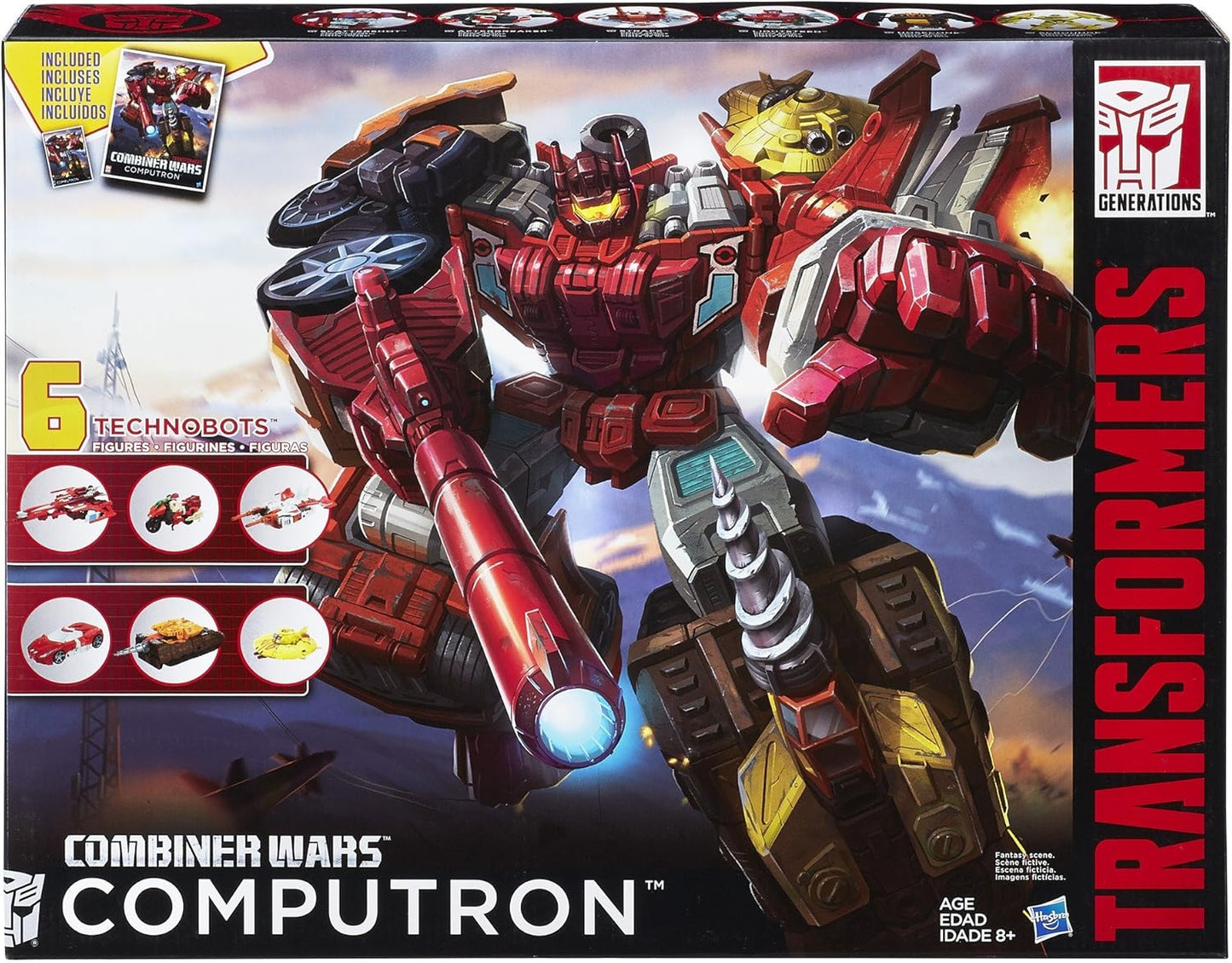 Transformers Generations G2 Bruticus Collection Action Figure Pack