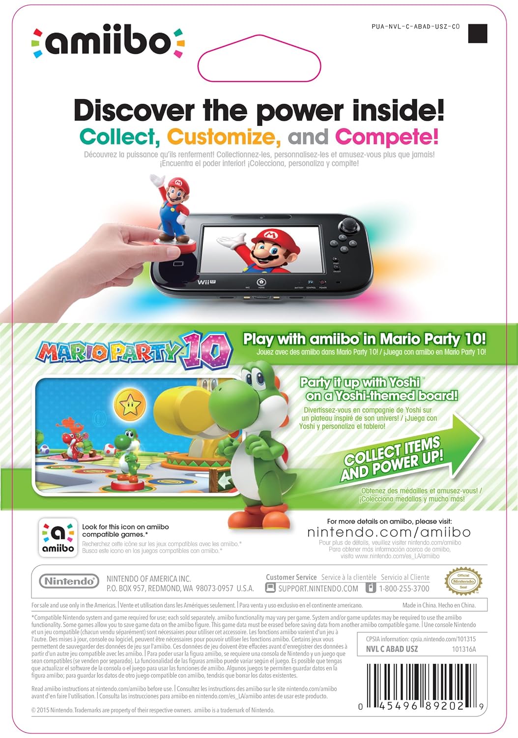 Toad Amiibo - Japan Import (Super Mario Bros Series)